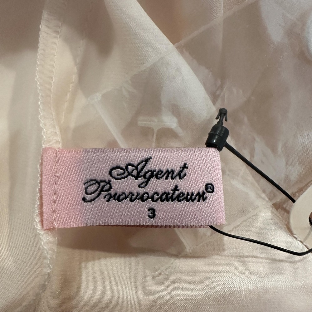 Agent Provocateur Pants Womens 3 Silk Wide Leg Pajama Lounge Knickers Forever - Picture 7 of 8